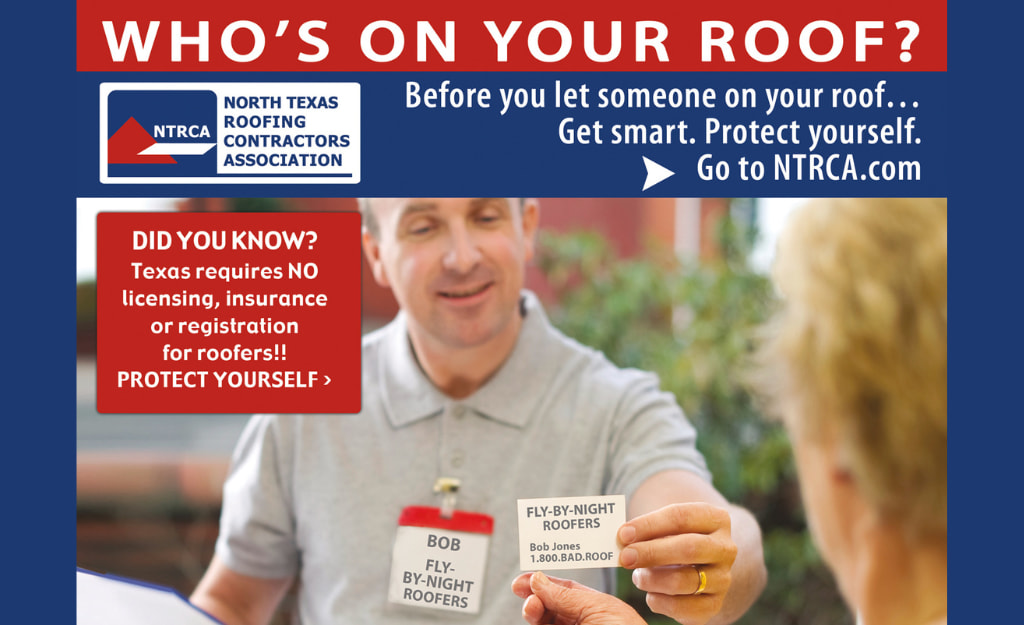 NTRCA Who’s On Your Roof? Branding, PR & Marketing Consumer Awareness Campaign